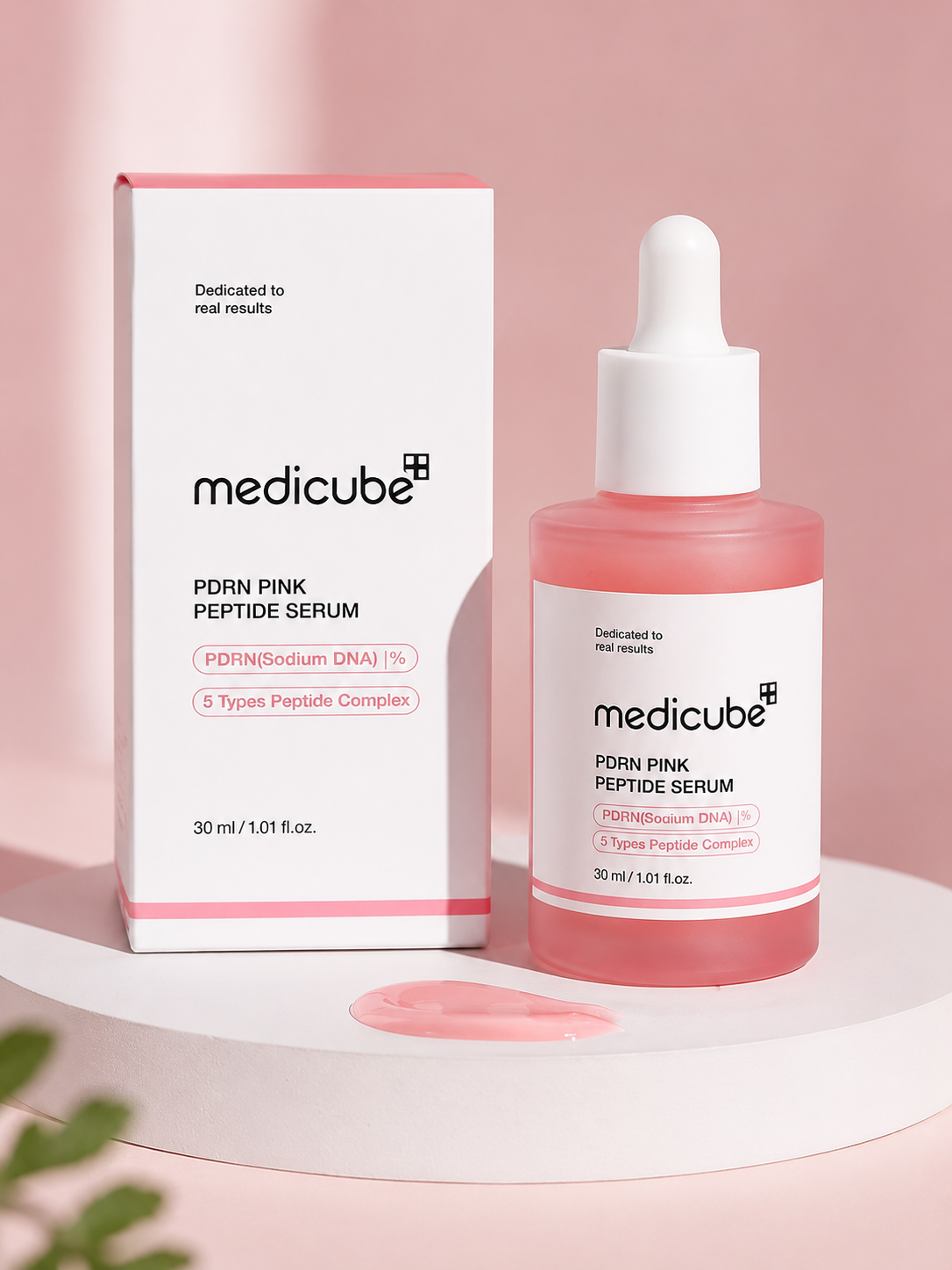 Medicube PDRN Pink Peptide Serum – 30 ml + 2masque offert