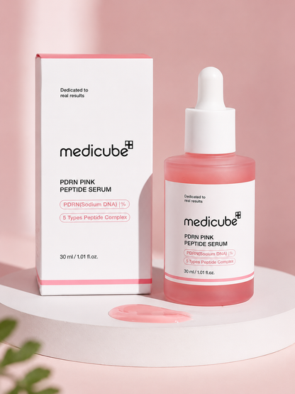 Medicube PDRN Pink Peptide Serum – 30 ml + 2masque offert