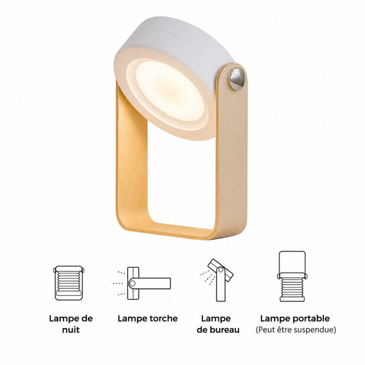 Lampe LED Multifonction Pliable