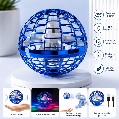 FlyNova Pro™ | Balle Volante Gyroscopique LED Rechargeable